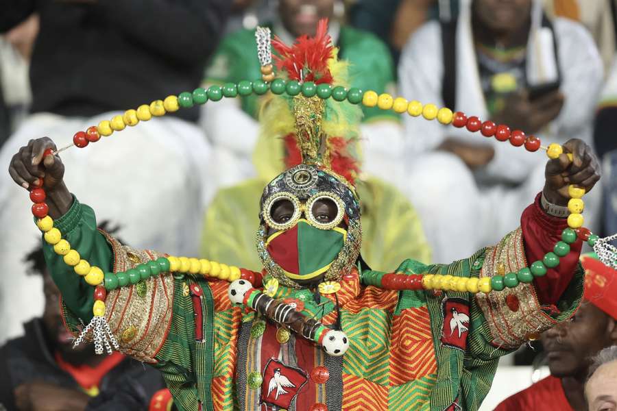 Un supporter du Mali à la CAN 2025. Un supporter du Mali à la CAN 2025.