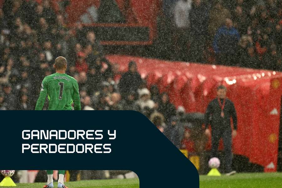 Robert Sánchez fue expulsado en Old Trafford