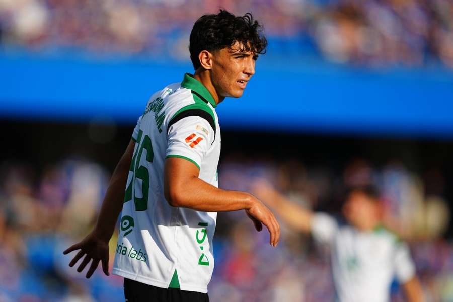 Sergio Martínez, con el Racing