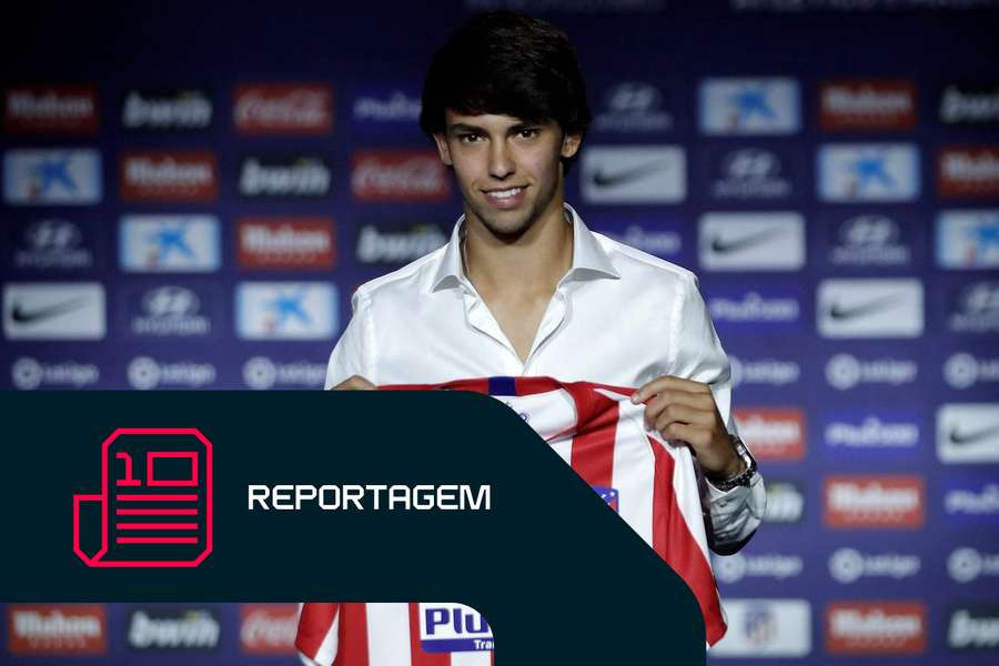 João Félix foi apresentado no verão de 2019 como jogador do Atlético