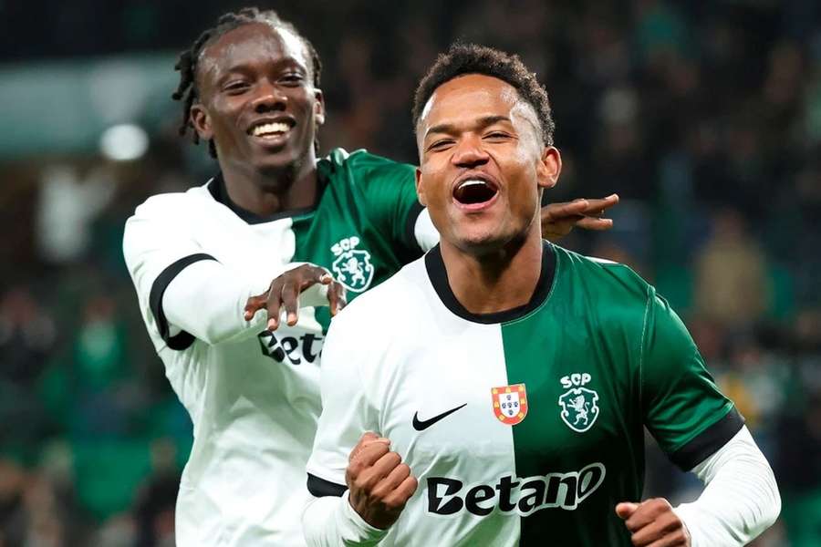 Geny Catamo deu o apuramento do Sporting para as meias-finais no prolongamento com o AFS Geny Catamo deu o apuramento do Sporting para as meias-finais no prolongamento com o AFS