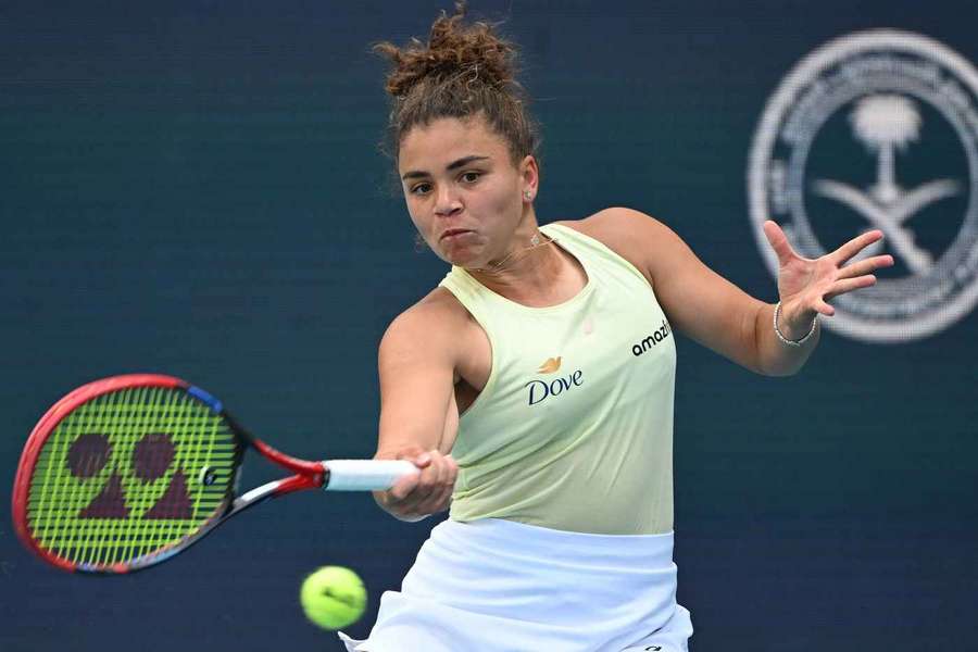Jasmine Paolini à Miami.