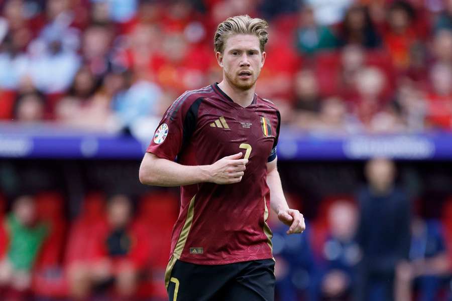 Kevin De Bruyne foi incluído na lista de convocados da Bélgica