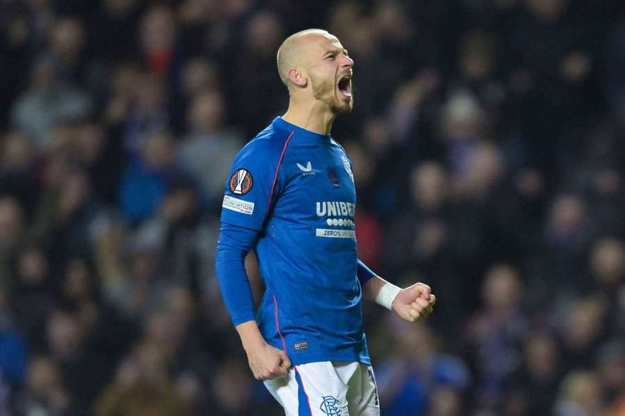 Václav Černý v Rangers září.