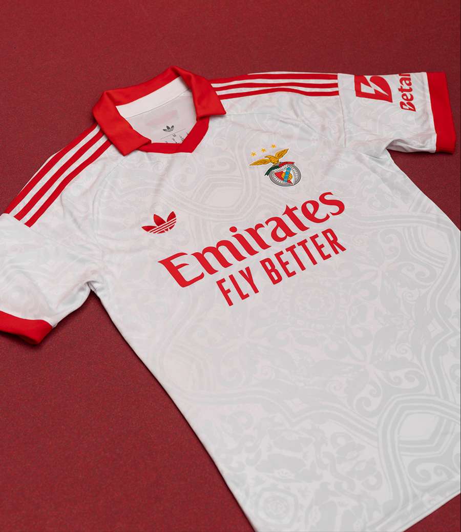 Camisola alternativa do Benfica para 2026/2027