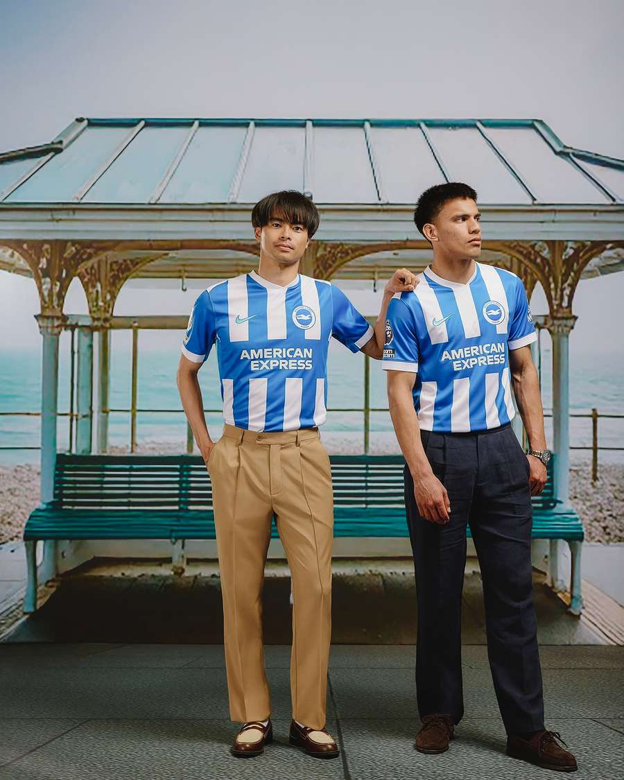 Domácí sada Brightonu.