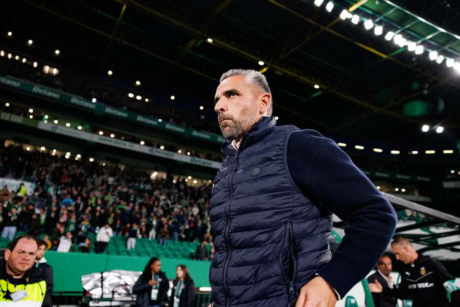 Rui Borges, treinador do Sporting