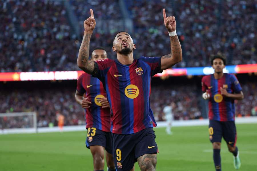 Gabriel Jesus marcou diante do Getafe