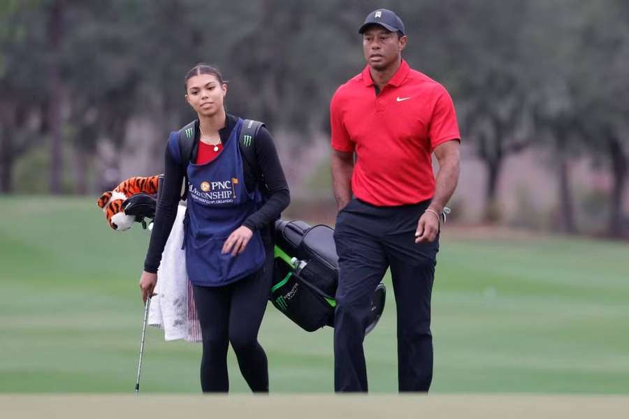 Tiger Woods si věří.