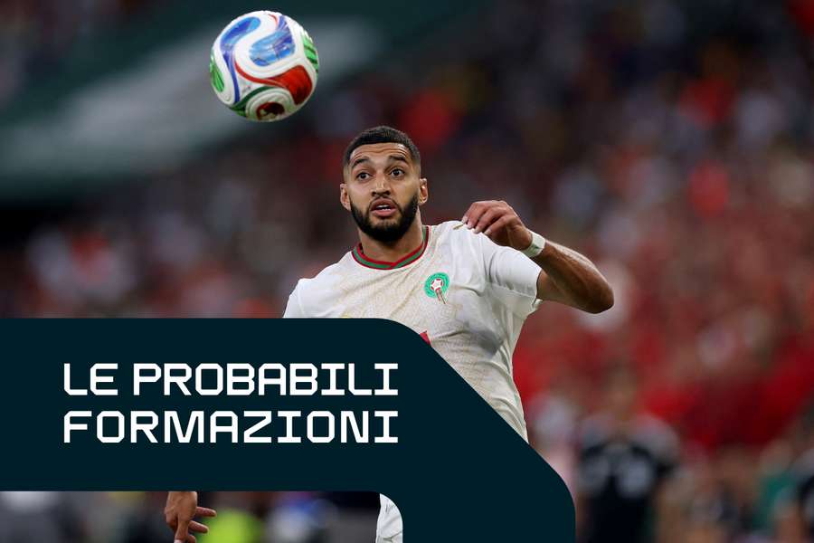 Ismael Saibari con la maglia del Marocco