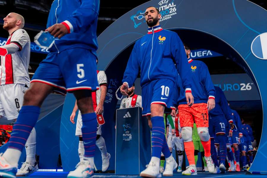 L'entrée des joueurs.