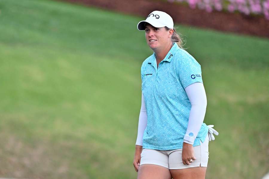 Coughlin in action at the LPGA Aramco Championship