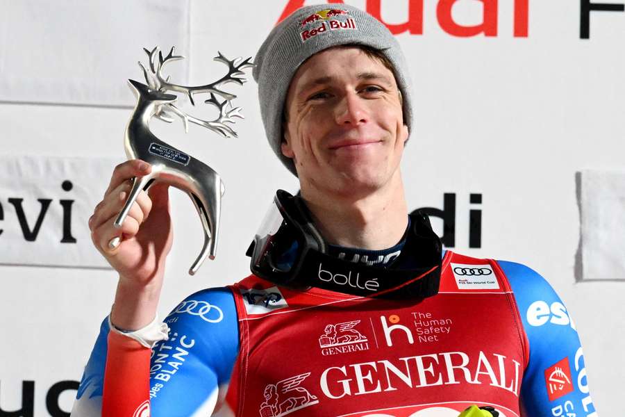 Clement Noel sul podio di Levi 