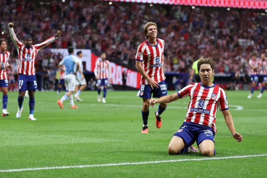 Lee Kang-In marchează la debutul la Atletico Madrid Lee Kang-In marchează la debutul la Atletico Madrid