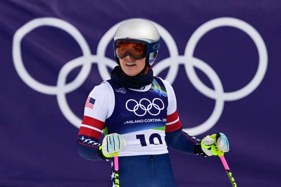 Lindsey Vonn sofreu uma grave lesão nos Jogos Olímpicos