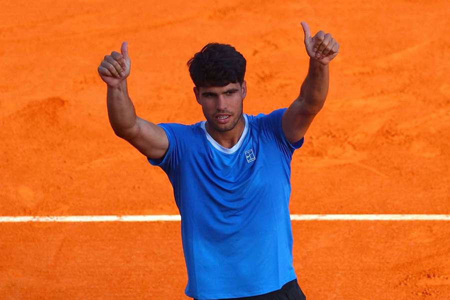 Alcaraz, en Montecarlo