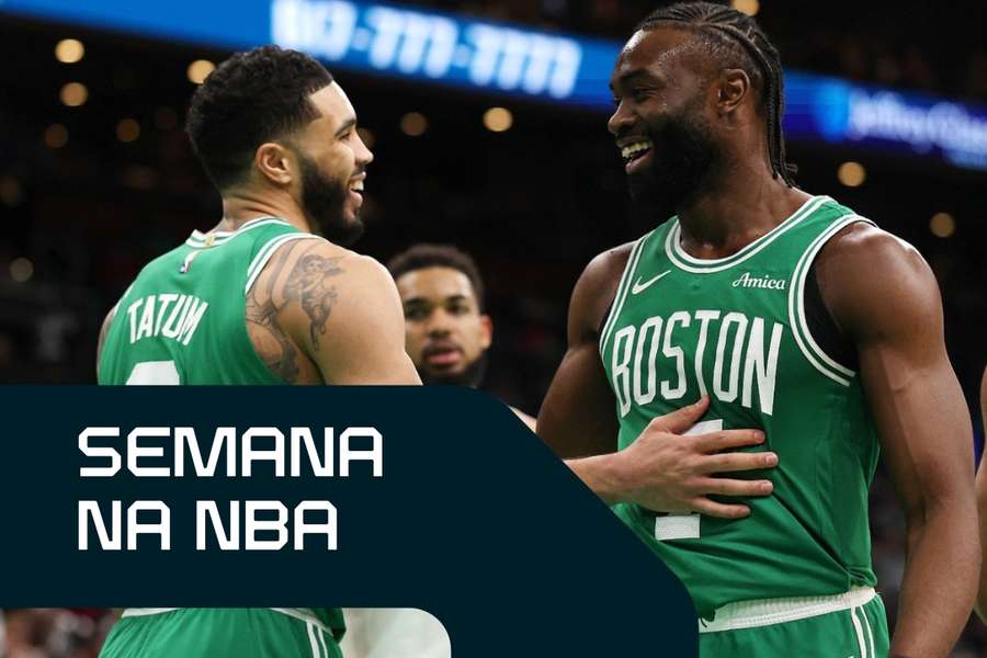 Os Celtics estão a começar bem.