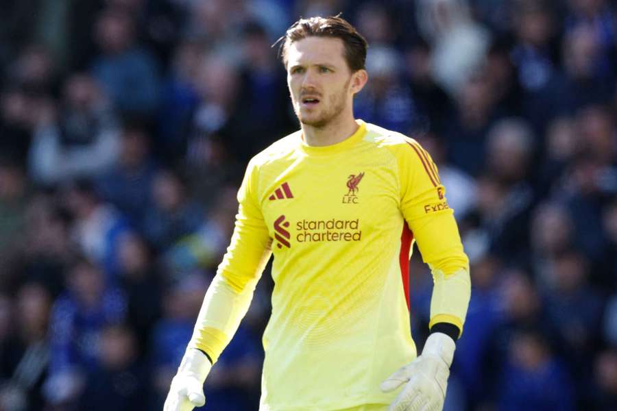 Liverpool goalkeeper Freddie Woodman