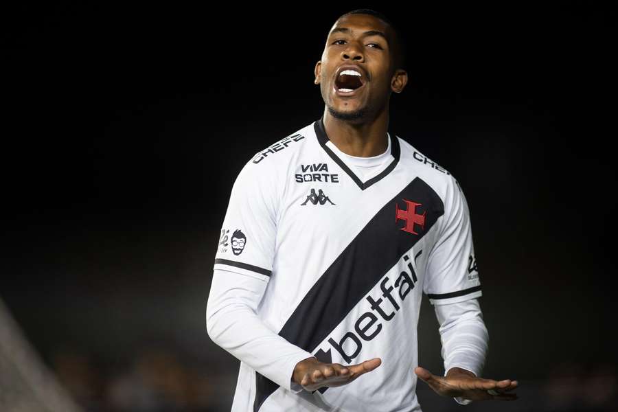 Rayan abriu o placar em Vasco x Cruzeiro