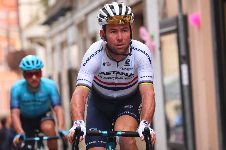 Cavendish during the 2023 Giro d'Italia