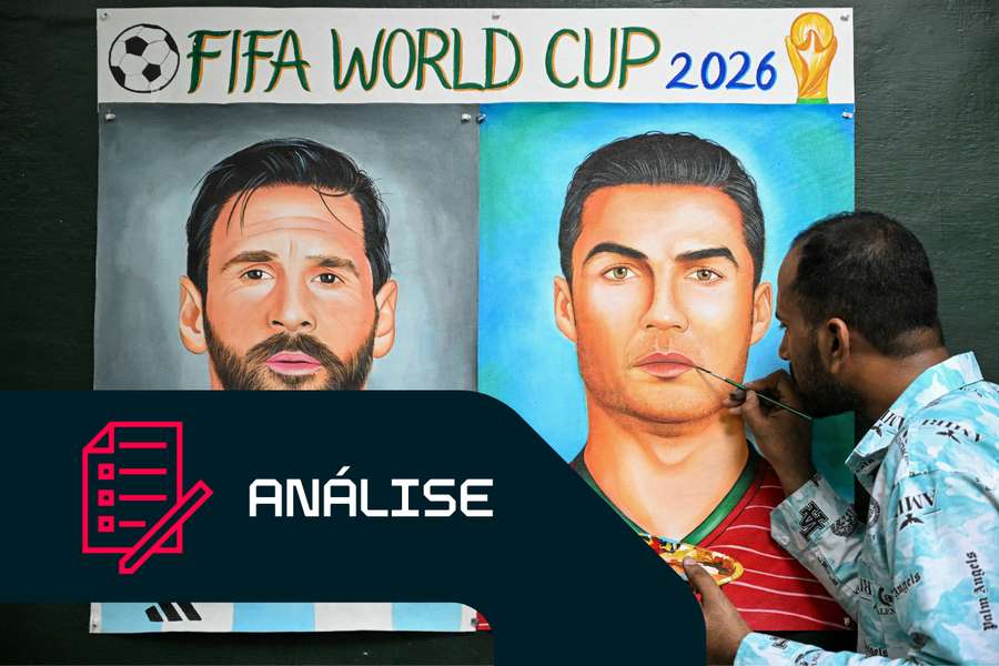 Messi e Ronaldo participam no último Mundial das suas carreiras