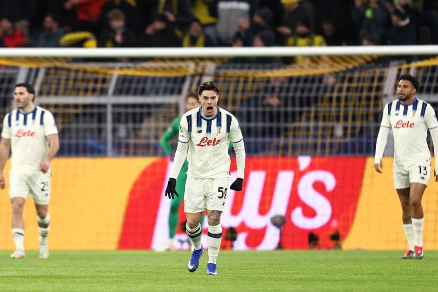 Nicola Zalewski dopo il gol subito da Guirassy