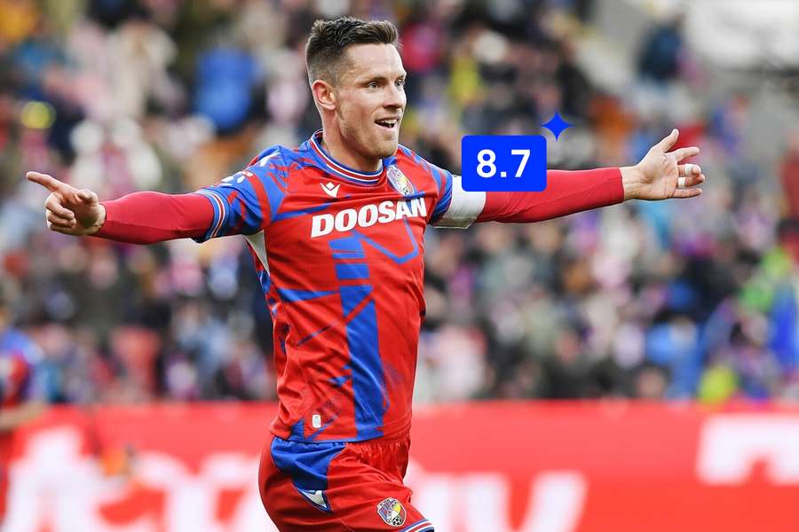 Lukáš Kalvach zapsal proti Dukle gól a asistenci.