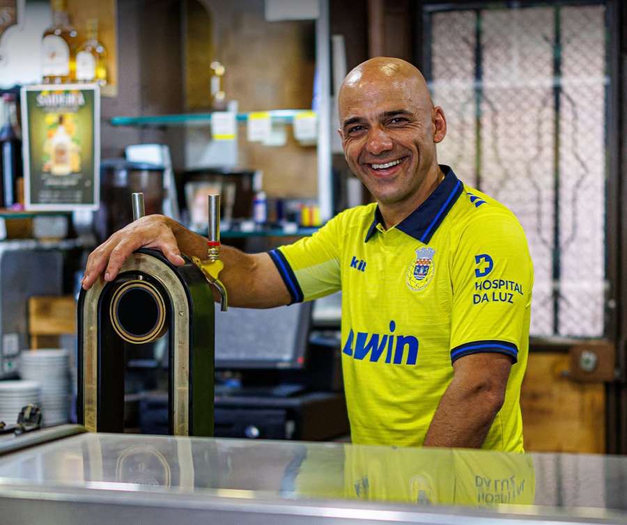 O primeiro equipamento do Arouca