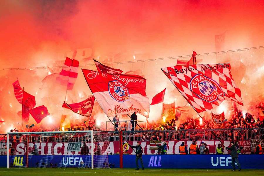 Adeptos do Bayern valeram multa pesada ao clube
