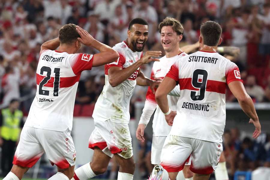 Der VfB Stuttgart hat sich von der Auftakt-Niederlage in München erholt. Der VfB Stuttgart hat sich von der Auftakt-Niederlage in München erholt.