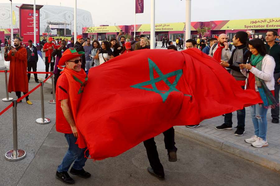 Morocco's fans have been in full voice during their stunning World Cup run