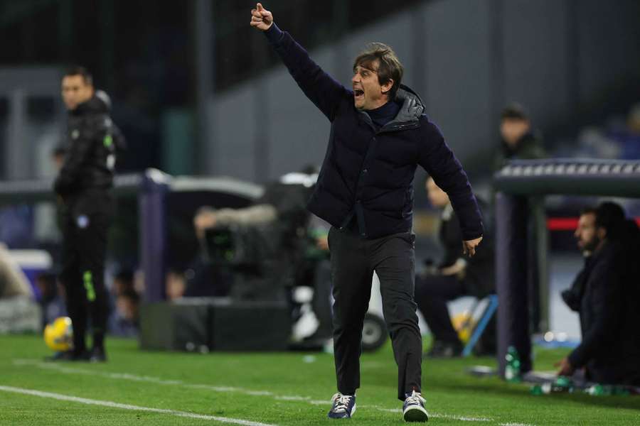 Napoli coach Antonio Conte is far from ready to give up on the title