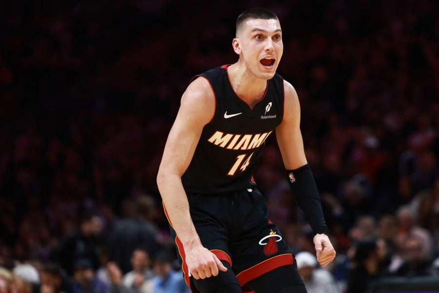 Tyler Herro played his part in helping his Miami Heat dominate the Los Angeles Lakers.