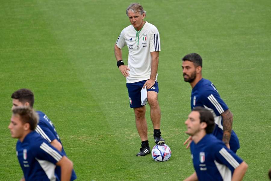 Mancini trainierte Italien seit 2018.