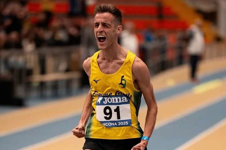 Francesco Fortunato tirou 13 segundos ao recorde mundial