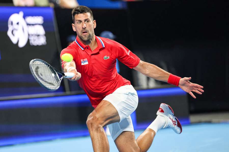 Serbiens Tennis-Ass Novak Djokovic.