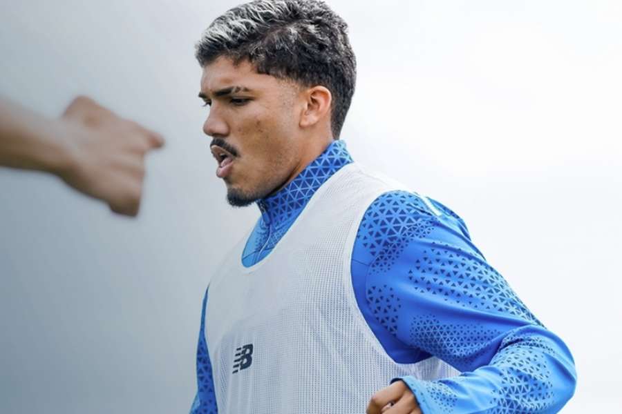 William Gomes no treino do FC Porto William Gomes no treino do FC Porto