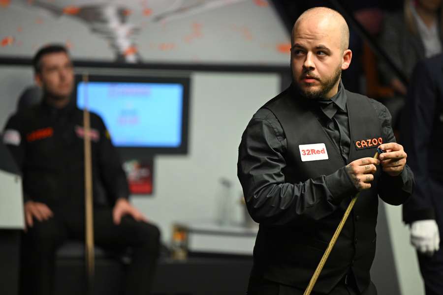 Brecel struck three hundreds in four frames during a blistering start to the second day's play 