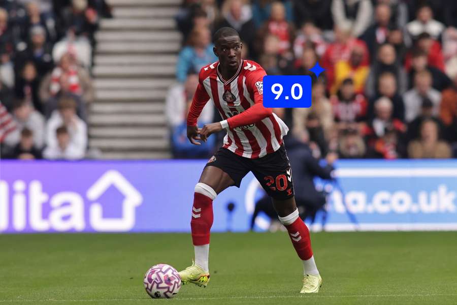Nordi Mukiele impressed in Sunderland's 2-0 win against Wolves