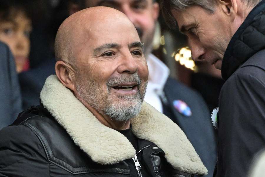 Sampaoli presente no último jogo do Rennes.