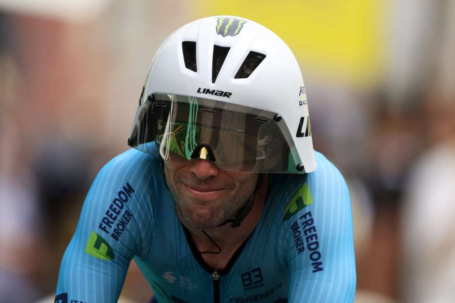 Cavendish tijdens de Tour