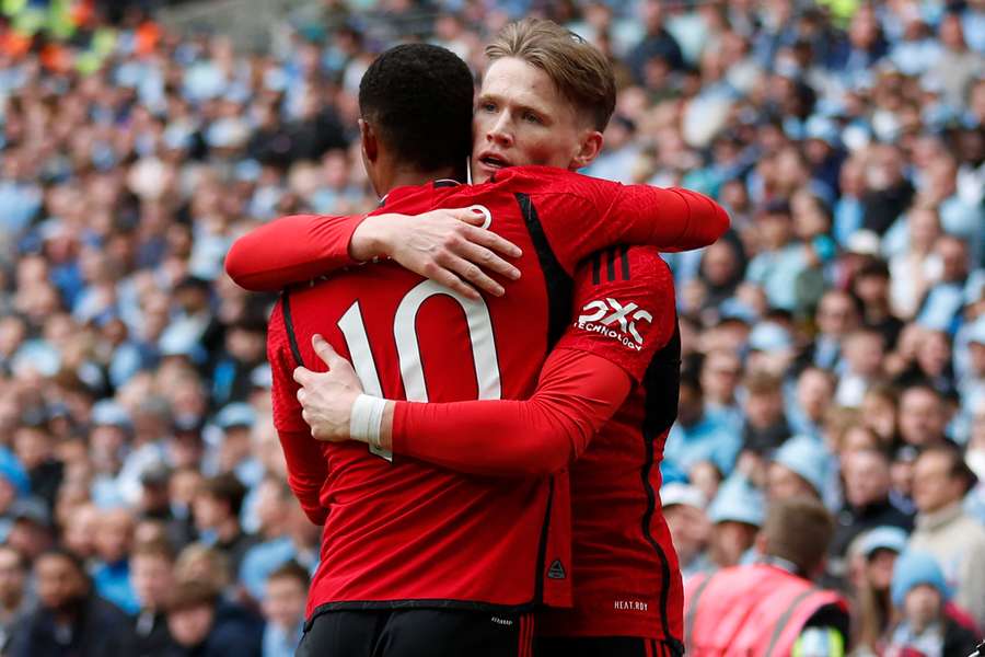 Marcus Rashford and Scott McTominay are injury doubts for Manchester United's Premier League game against Sheffield United