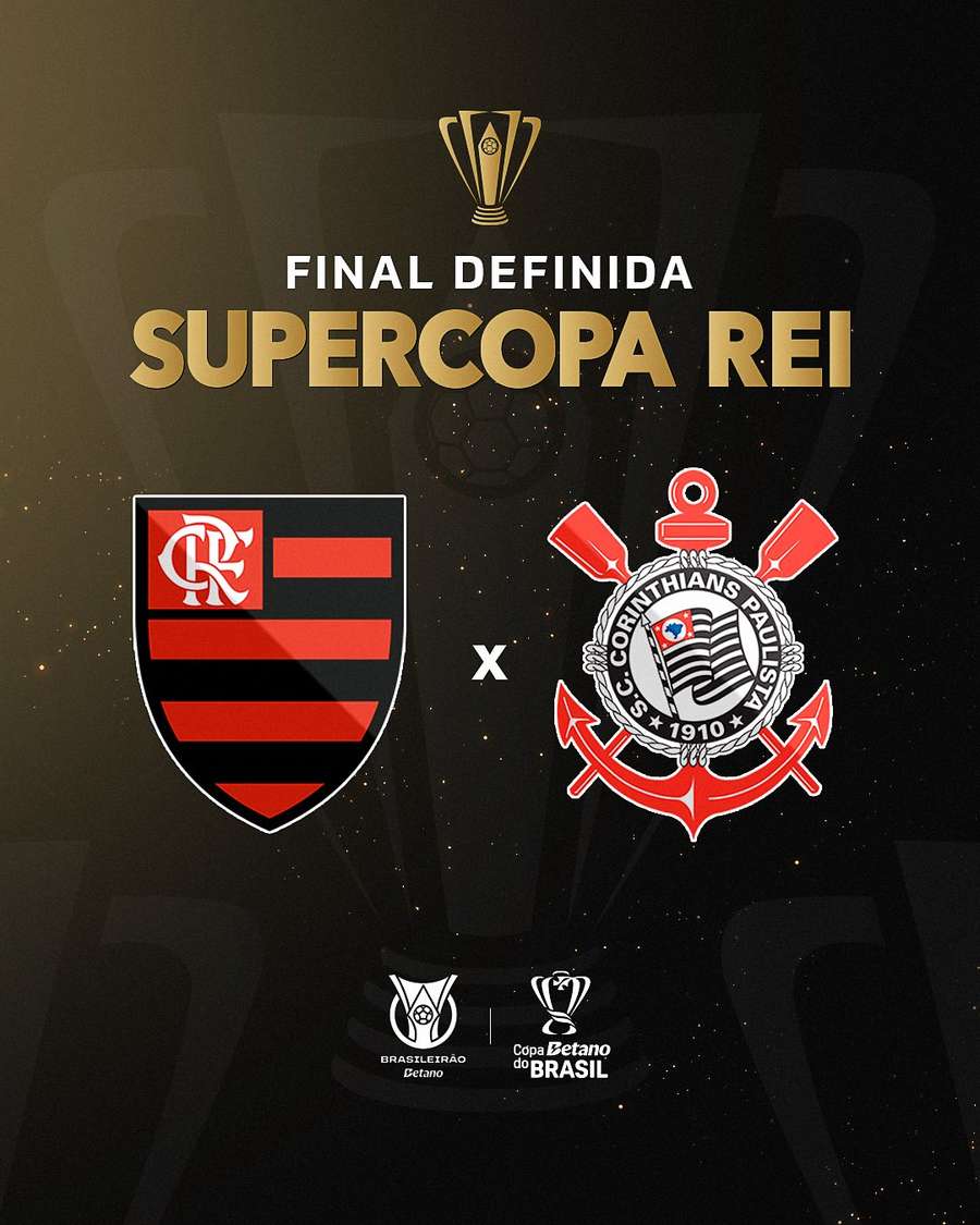 A Supercopa Rei colocará frente a frente as duas maiores torcidas do Brasil A Supercopa Rei colocará frente a frente as duas maiores torcidas do Brasil
