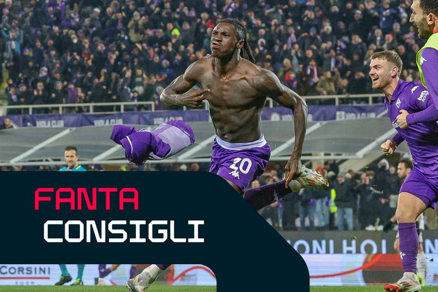 Moise Kean contro l'Inter