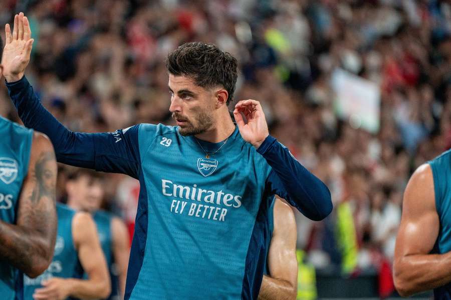 Bis zum Wochenende soll Havertz wieder fit sein