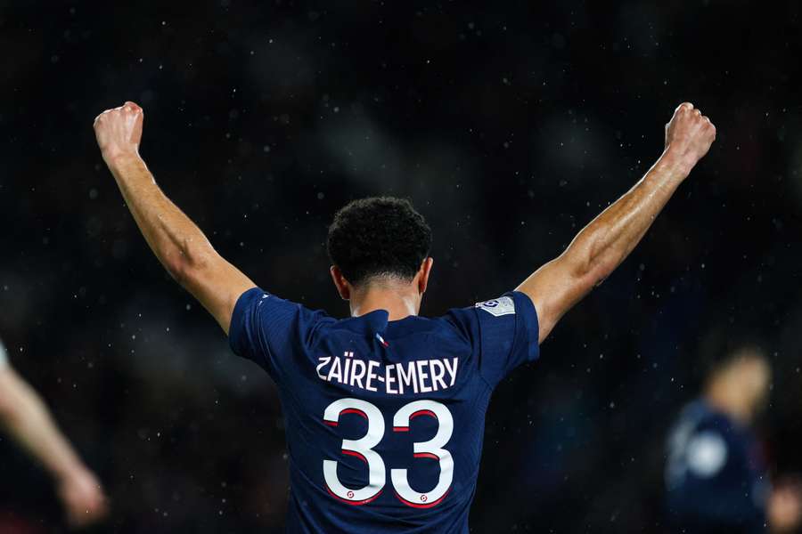 În acest sezon, Zaire-Emery a marcat trei goluri 