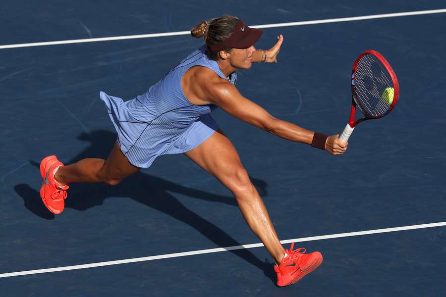 Tatjana Maria kämpfte gegen Maria Sakkari vergebens.