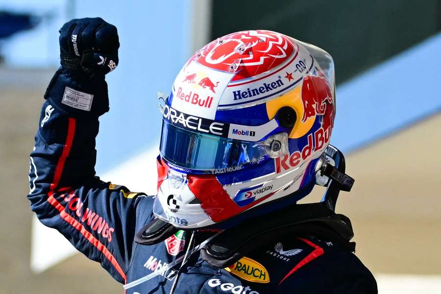 Red Bull's Verstappen celebrates winning the US Grand Prix in Austin Red Bull's Verstappen celebrates winning the US Grand Prix in Austin
