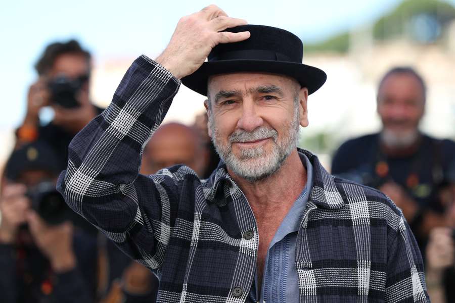 Éric Cantona en Cannes este sábado. Éric Cantona en Cannes este sábado.