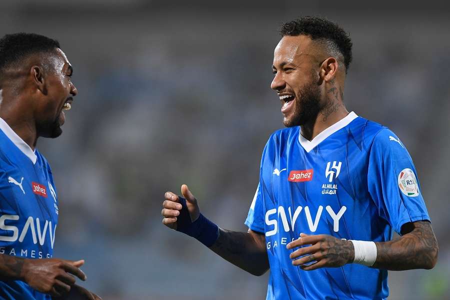 Neymar é a principal estrela do Al-Hilal